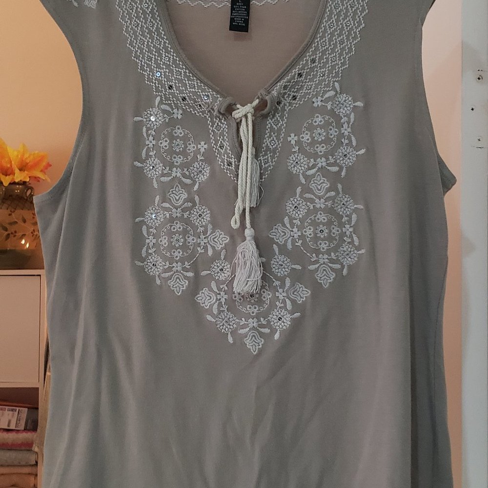 Inc Sequin Blouse - image 1